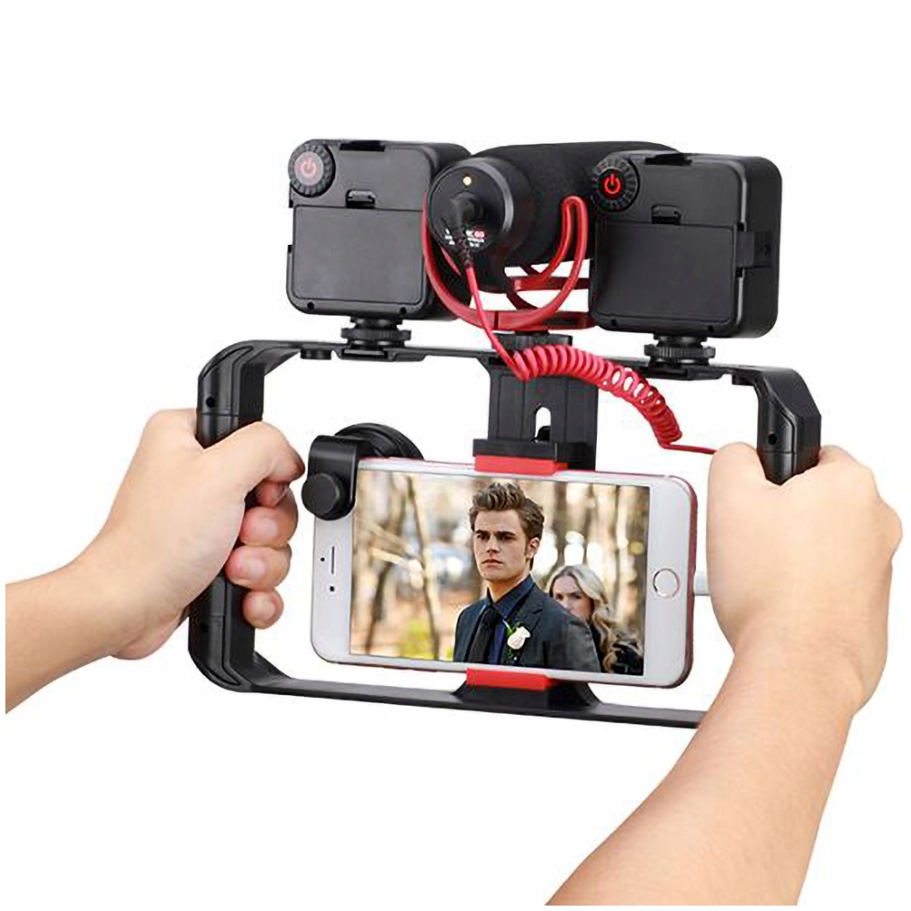 Stabilizator uchwyt do telefonu na statyw mikrofon Model U-Rig Pro
