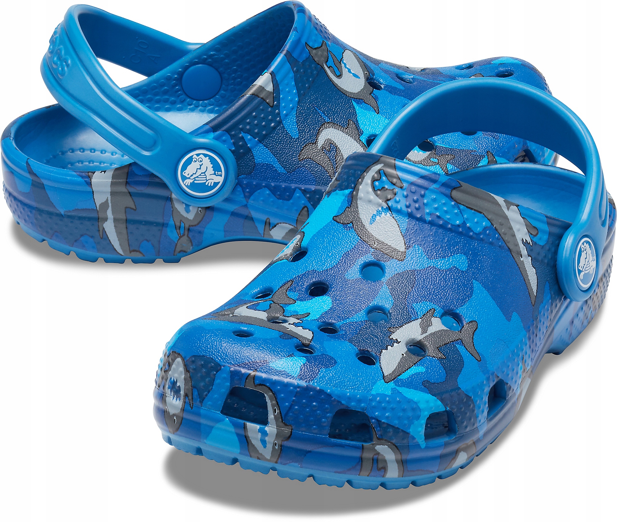 Crocs Classic Shark Clog 206147 C5 20-21