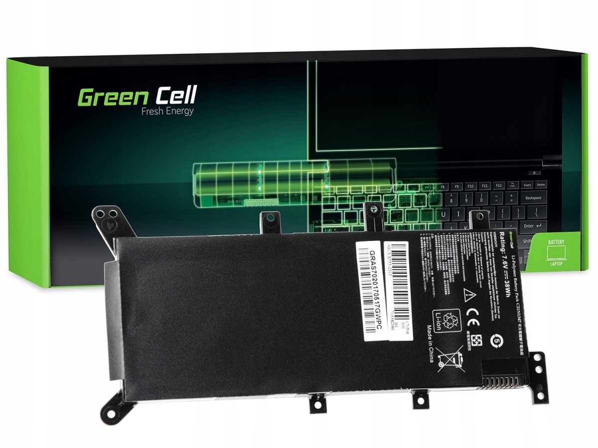 Green Cell Baterie pro Asus R556 7,6V 4000 mAh
