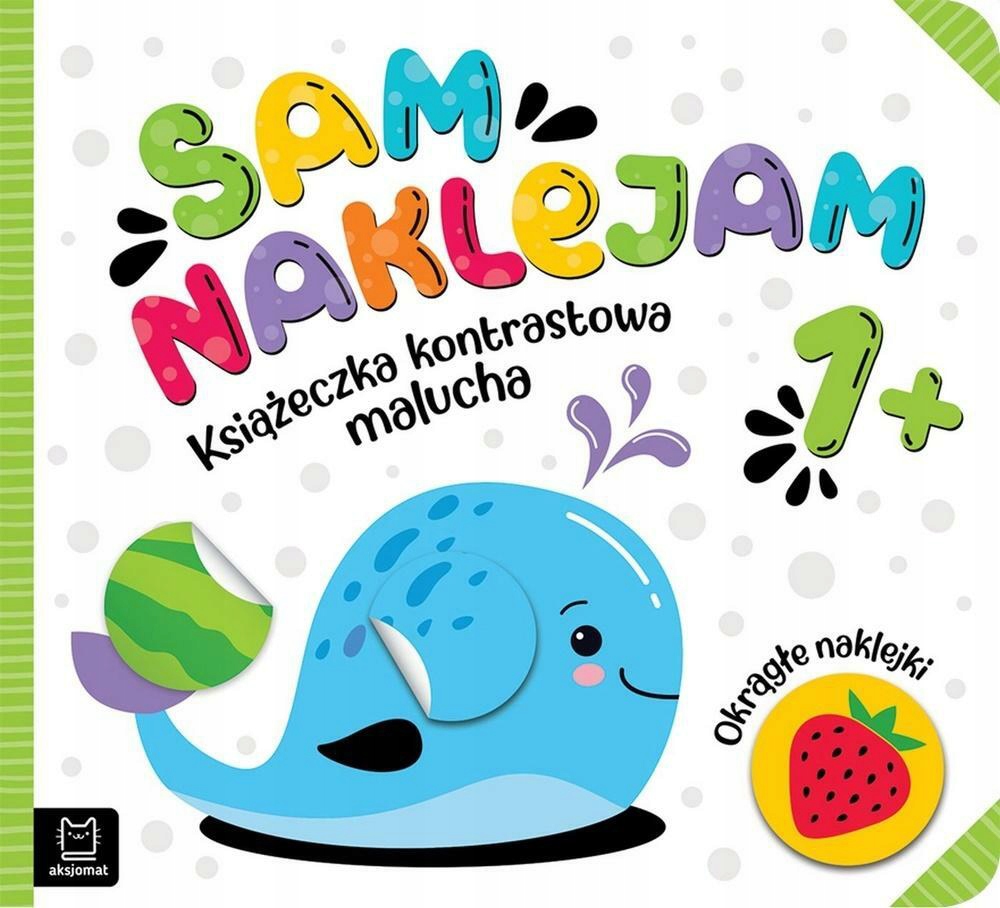 

Sam naklejam Książeczka kontrastowa malucha