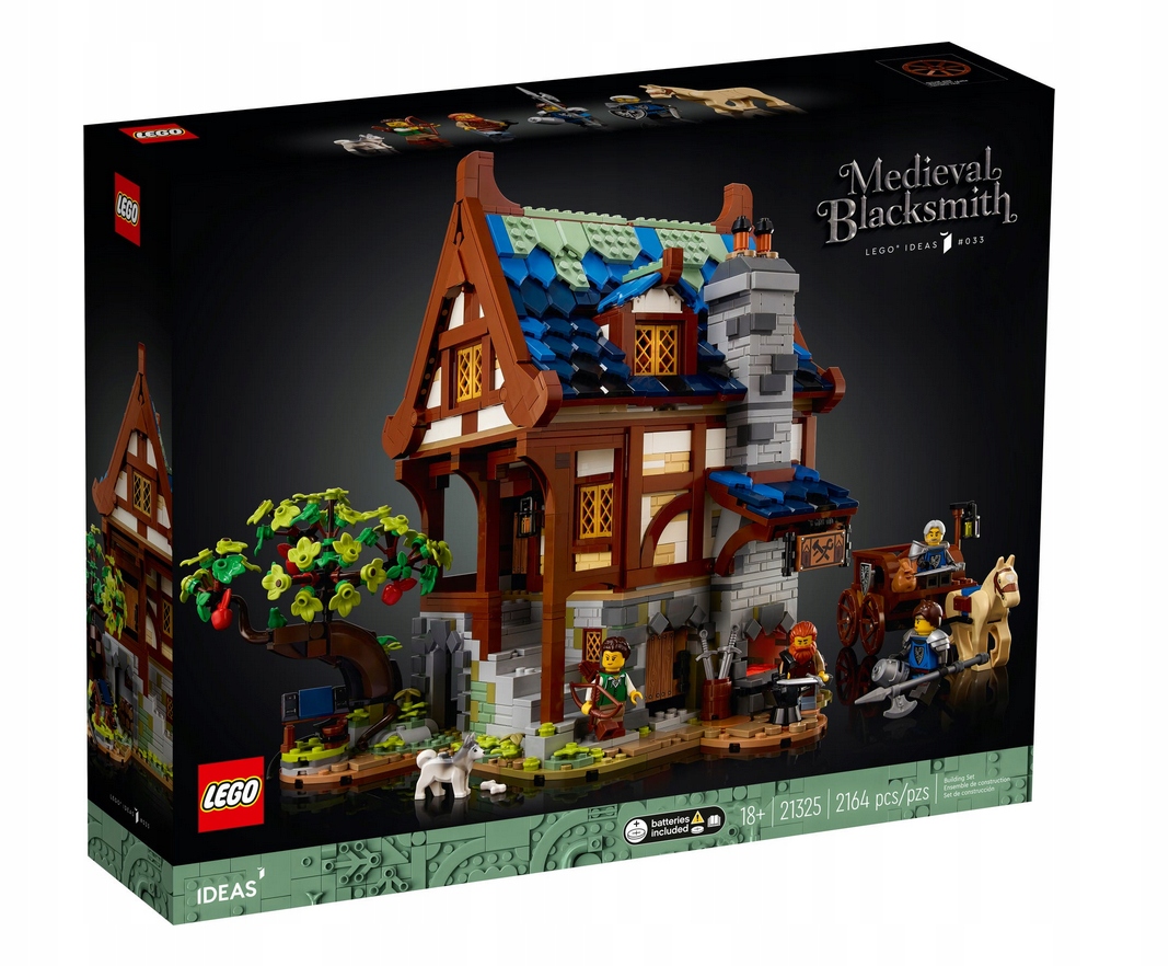 LEGO 21325 IDEAS - ŚREDNIOWIECZNA KUŹNIA