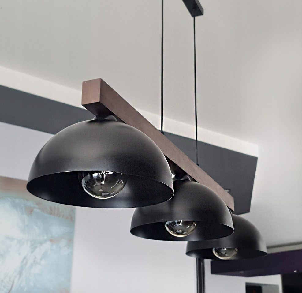 LAMPA WISZĄCA SUFITOWA żyrandol PLAFON MS-3 JADALNIA STÓŁ BILARD SALON Marka Adex