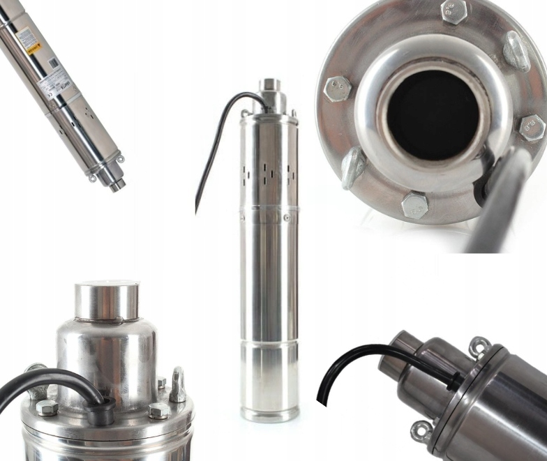 Pompa Głębinowa Śrubowa Do Wody Studni 550W 100M 1200 l/h