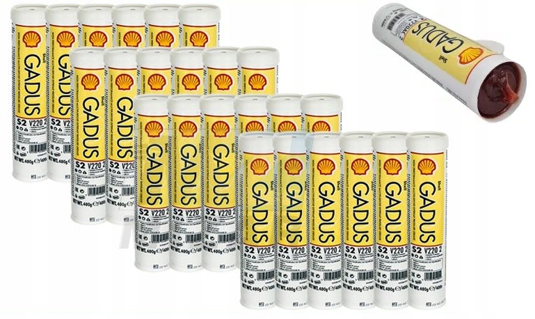 

Smar Shell Gadus S2 V220 400G Kartusz Org. 24SZT.