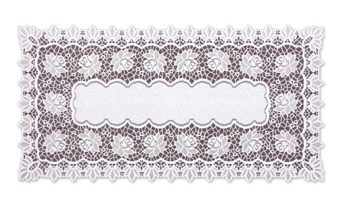 

Bieżnik,serwetka biała żakardowa 60x120cm 202540