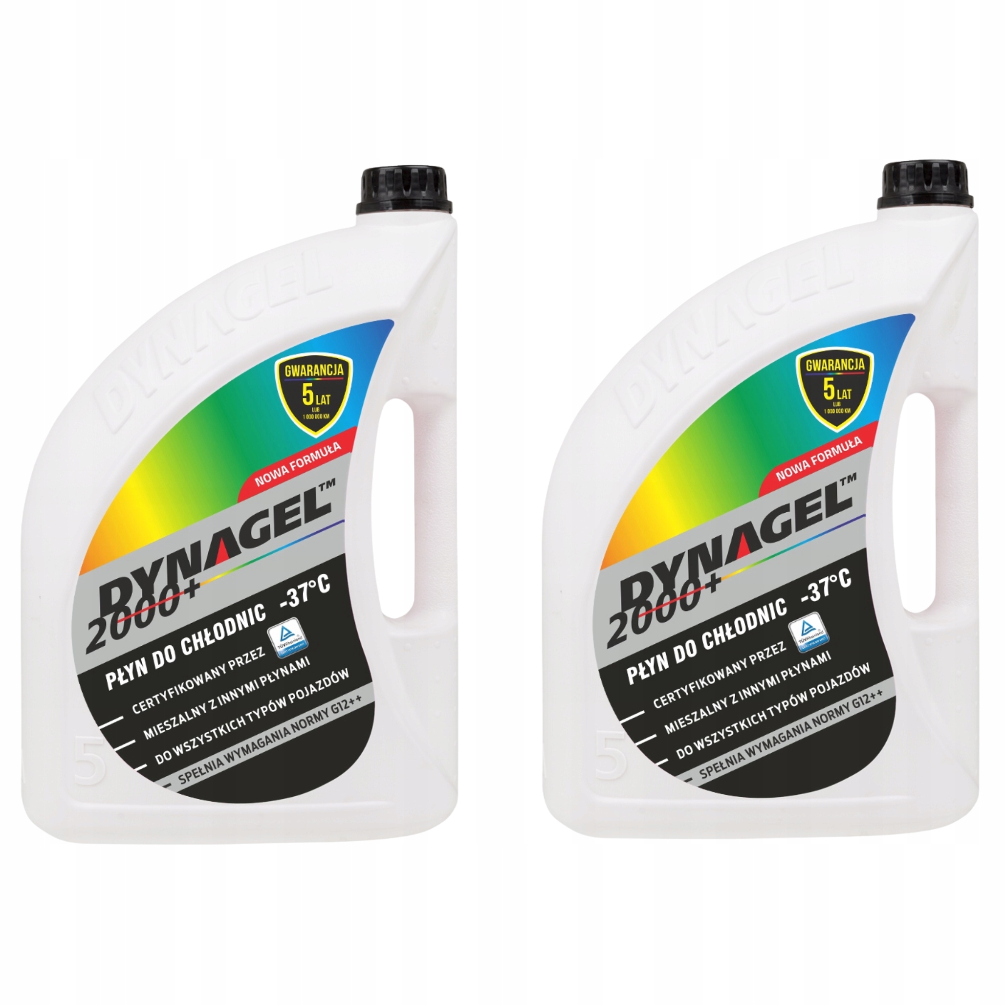 Autoland Dynagel 2000+ 5L Płyn do chłodnic chłodniczy gotowy do użycia 2szt