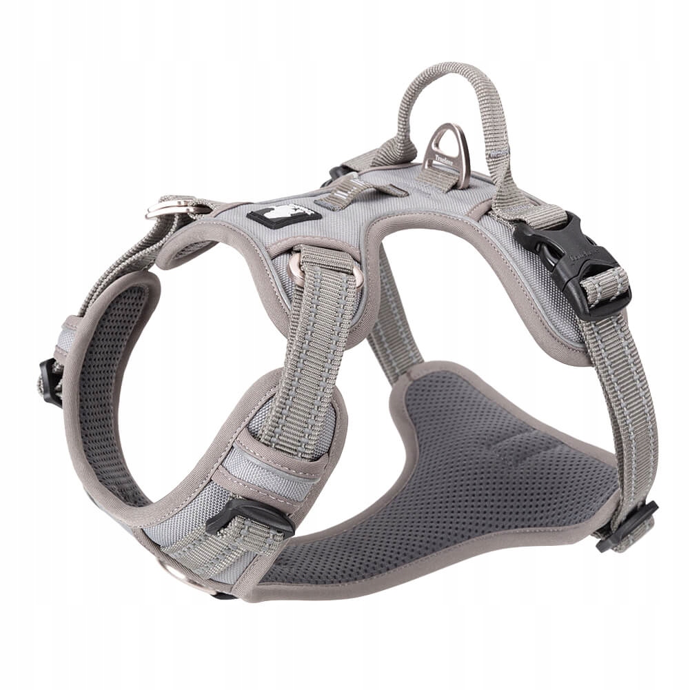 Levně Postroj Pro Psa Nastavitelný Truelove Front Line Premium Odolný Šedý M