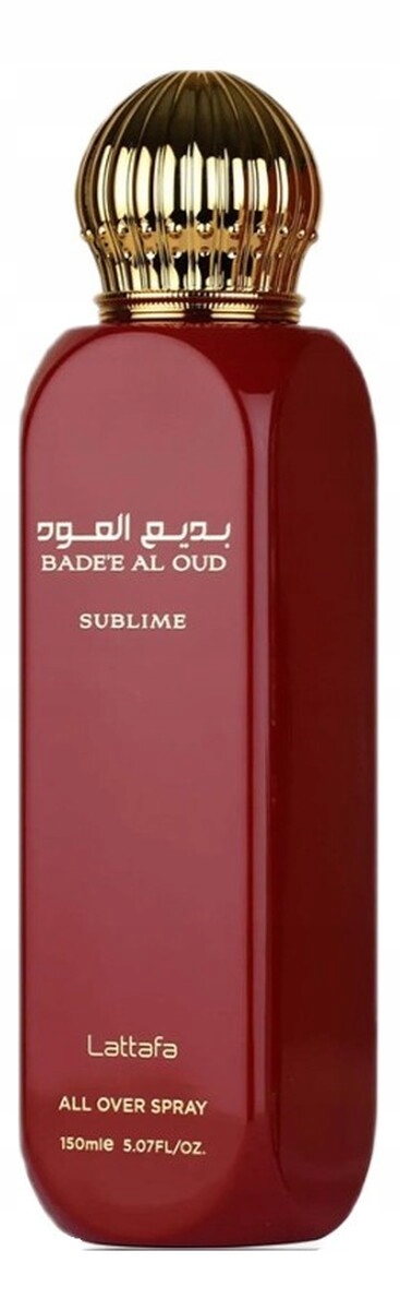Lattafa Bade'e al oud sublime parfémovaný tělový sprej 150 Ml