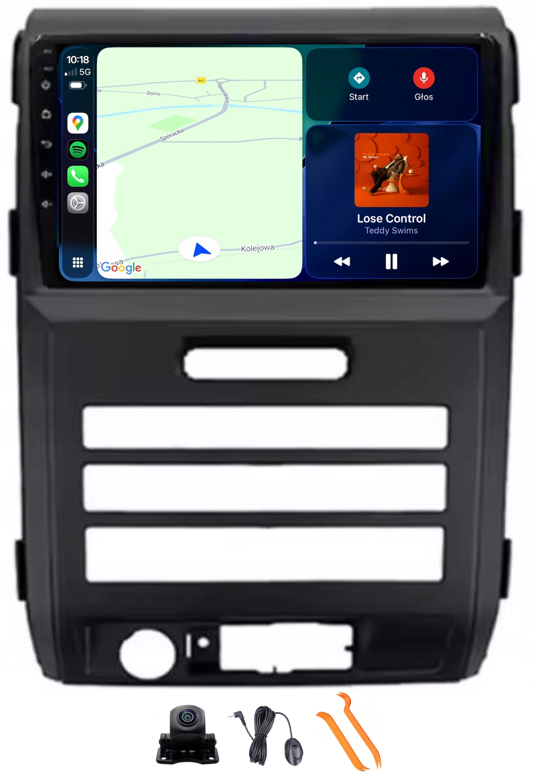 Rádio Android Navigácia Qled 2K Carplay 64GB Lte Gps Dsp Ford F150 09-14