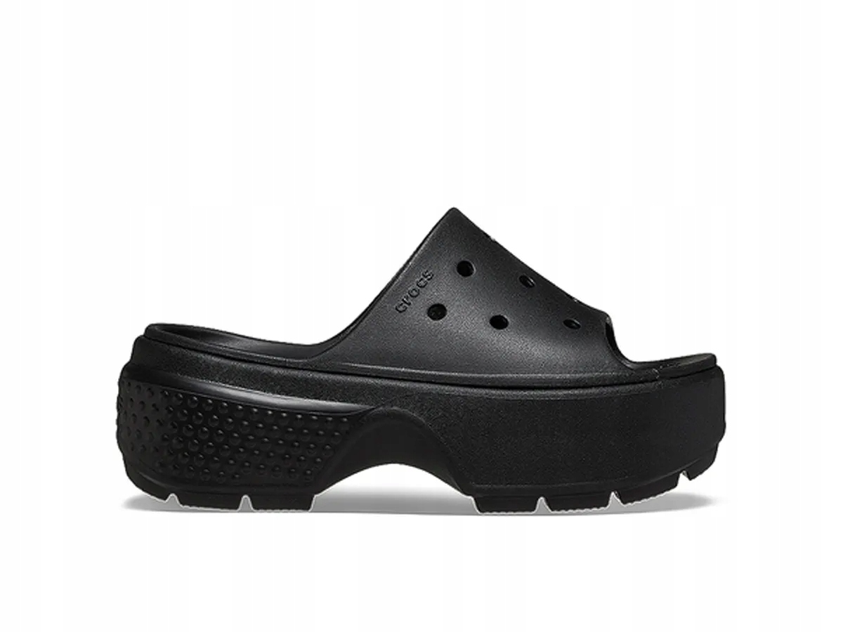 Crocs Stomp Slide 39,5 M7/W9 Černé pantofle