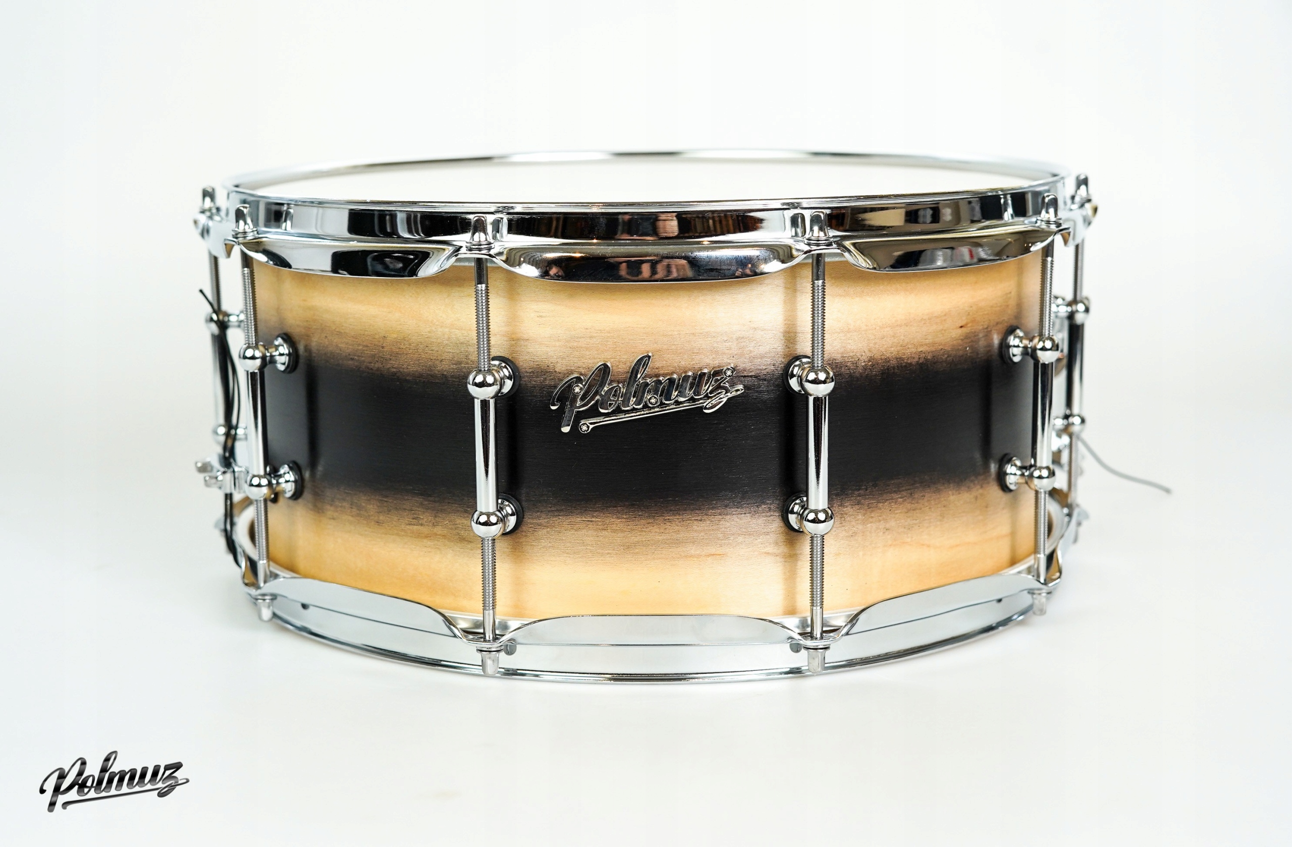 Polmuz model 1 Maple 14x6,5 Black Natural Fade mad