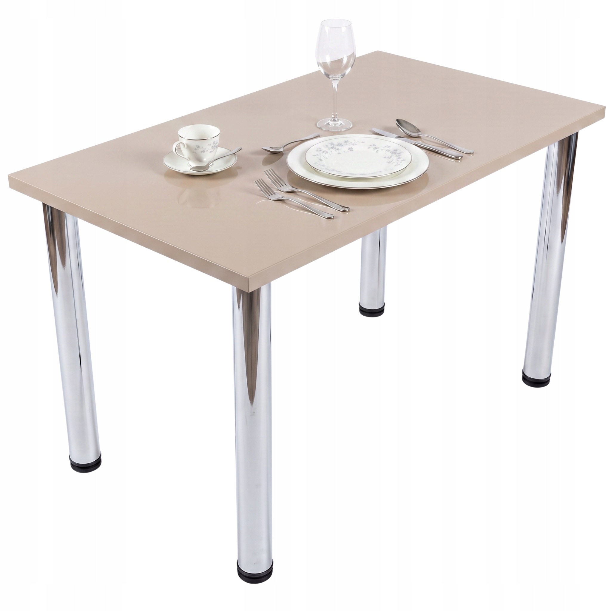 Stół kuchenny kaszmir 120x60 regulacja wysokości 72-75 cm blat 28 mm