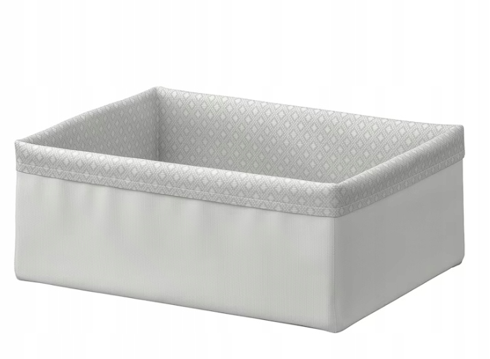 IKEA BAXNA - organizer szary/biały 20x26x10 cm