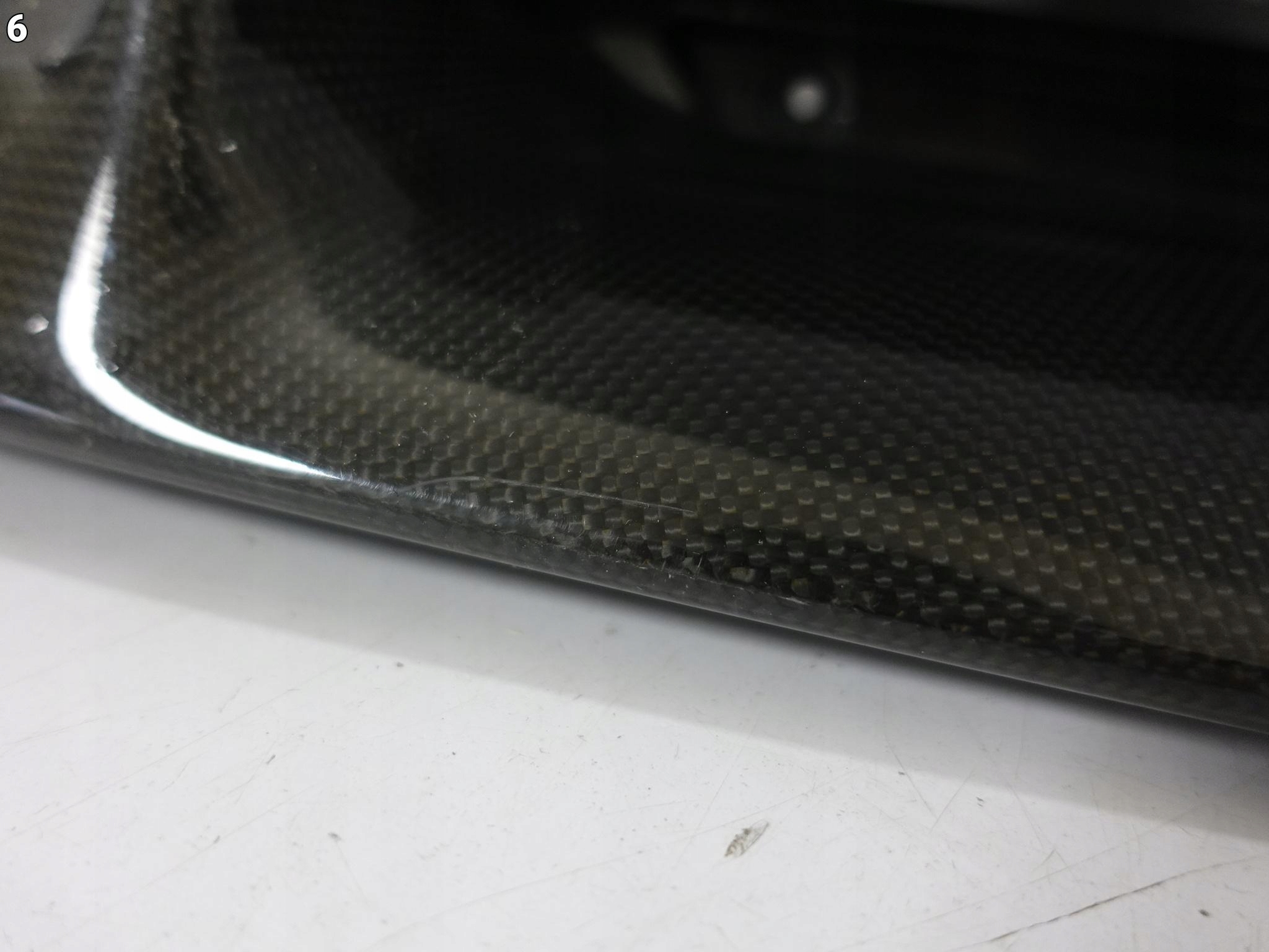 FERRARI 812 COMPETIZIONE F152MVS SPOILER diffuser CARBON W bumper rear part