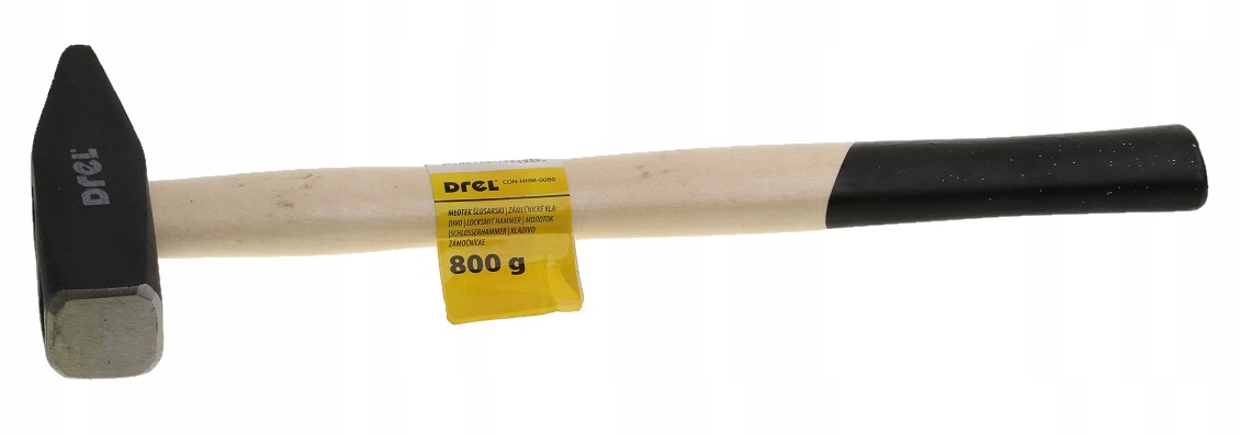 

Młotek Ślusarski Drewniana Rączka 800 g 0.8 kg