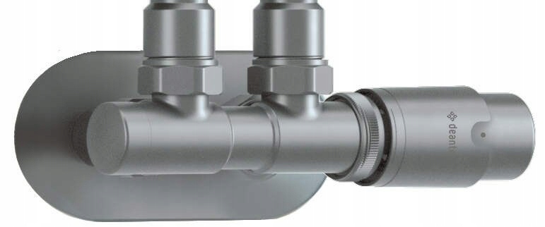 Termostatický ventil pro koupelnový radiátor pravý