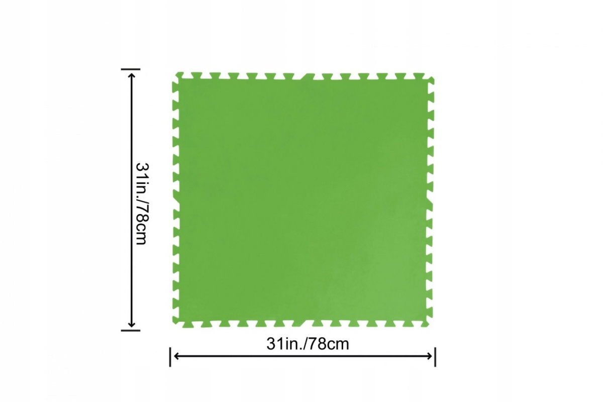 

Mata Piankowa 78 x 78 cm Podkład pod Basen Bestway