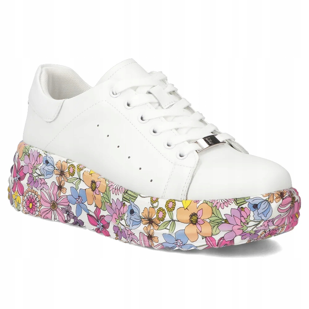 Filippo DP6507/26 Wh Mlt Dámské sportovní kožené tenisky vel. 40