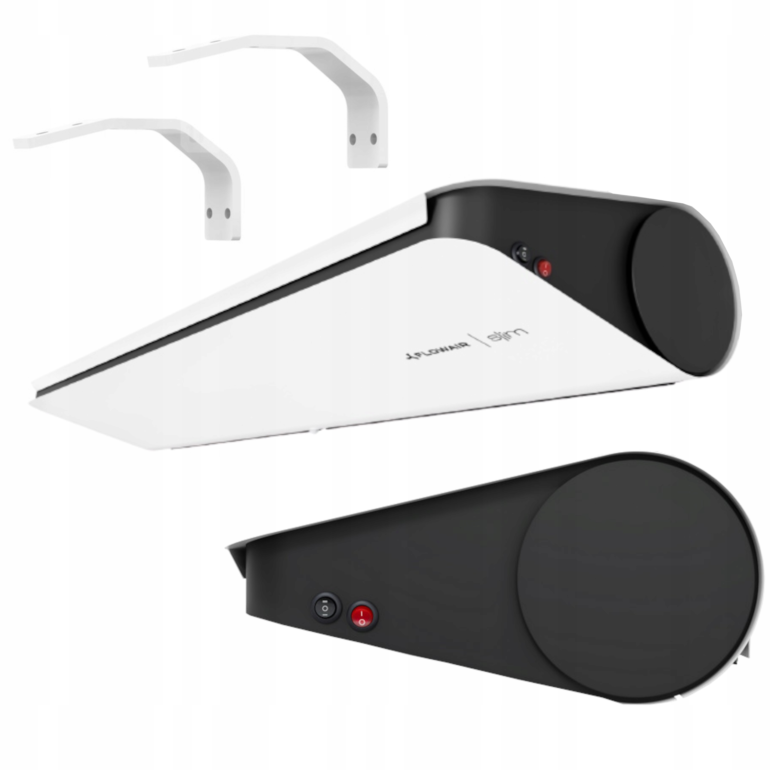 Silná Elektrická Dveřní Vzduchová Clona 5kW Horizontální Vertikální Podpěry