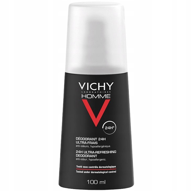 Vichy Homme Ultra-Fresh Dezodorant w Sprayu 100 ml
