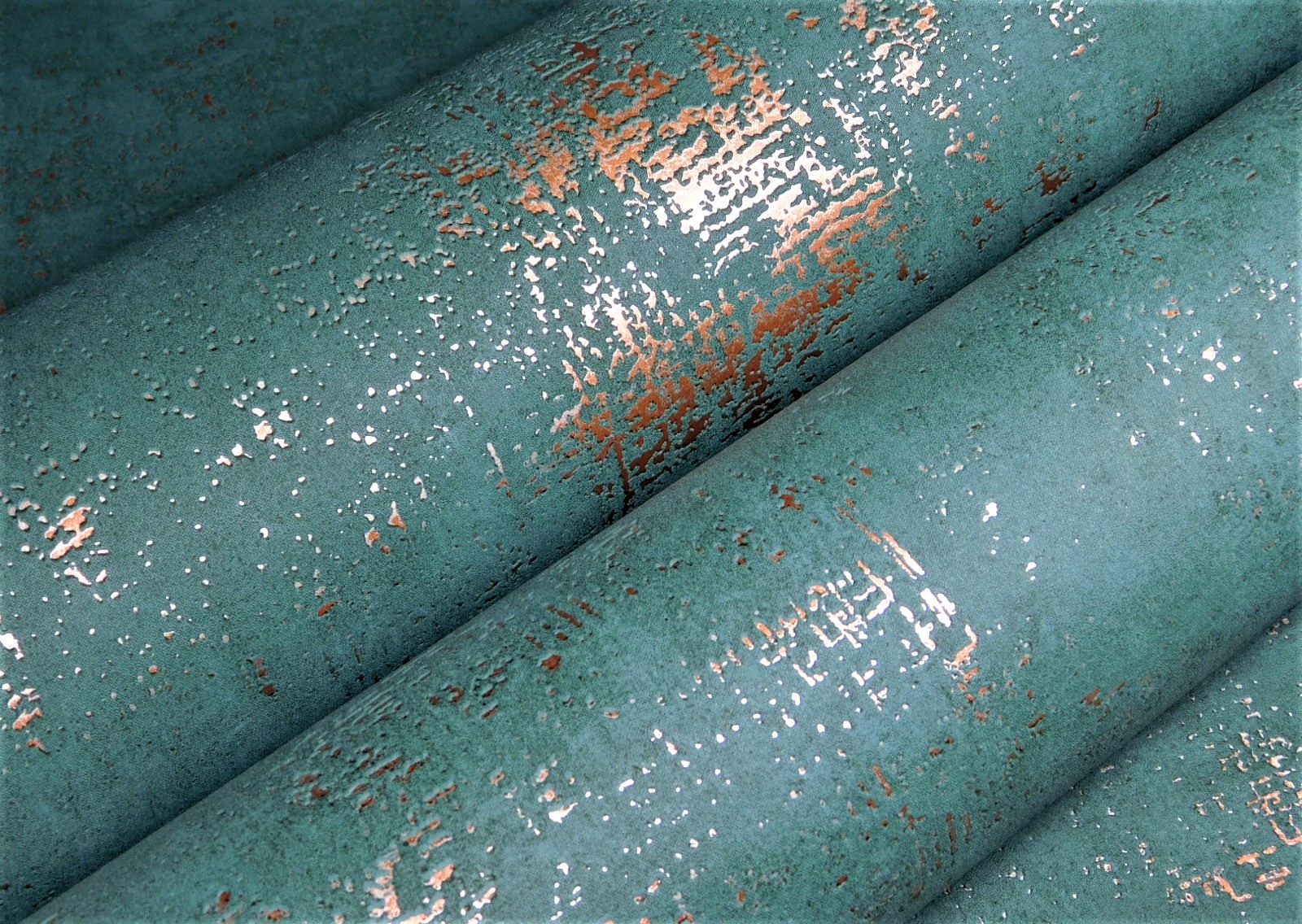 

Tapeta Butelkowa Zieleń Złota Tapety Beton Tynk