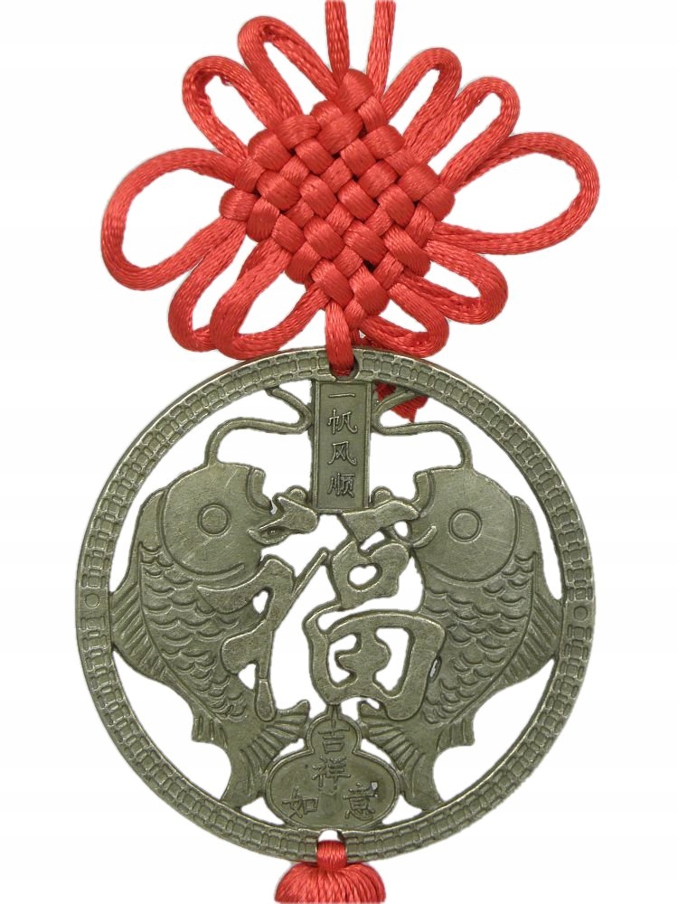 Symbol dwóch ryb - zawieszka - Feng Shui Marka Inna