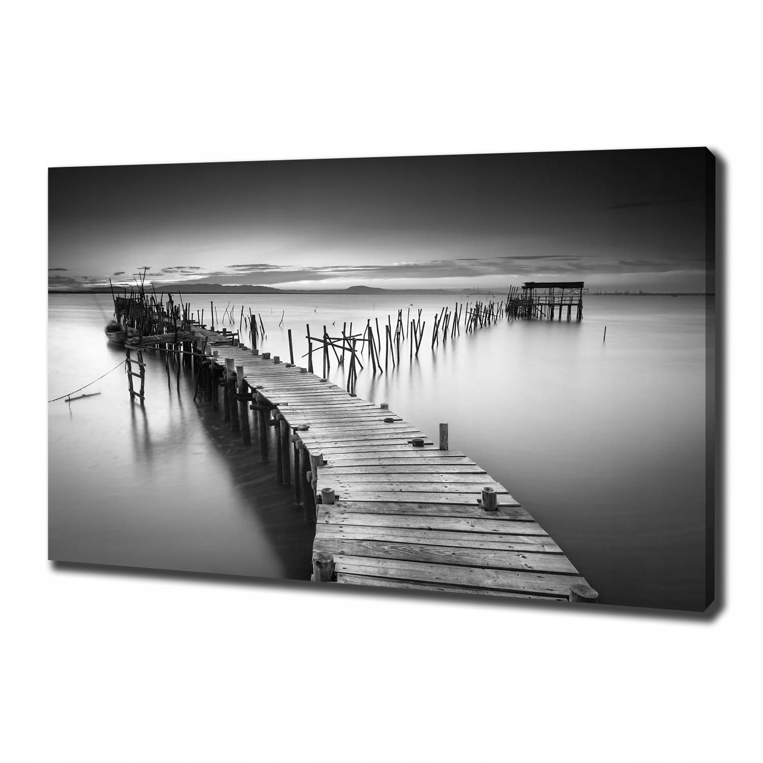 

Foto obraz na płótnie Drewniane molo 100x70 cm