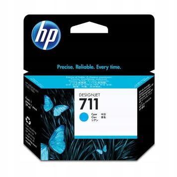 Inkoust Hp 711 CZ130A 29ml Cyan Modrý Originál T120 T520 T530