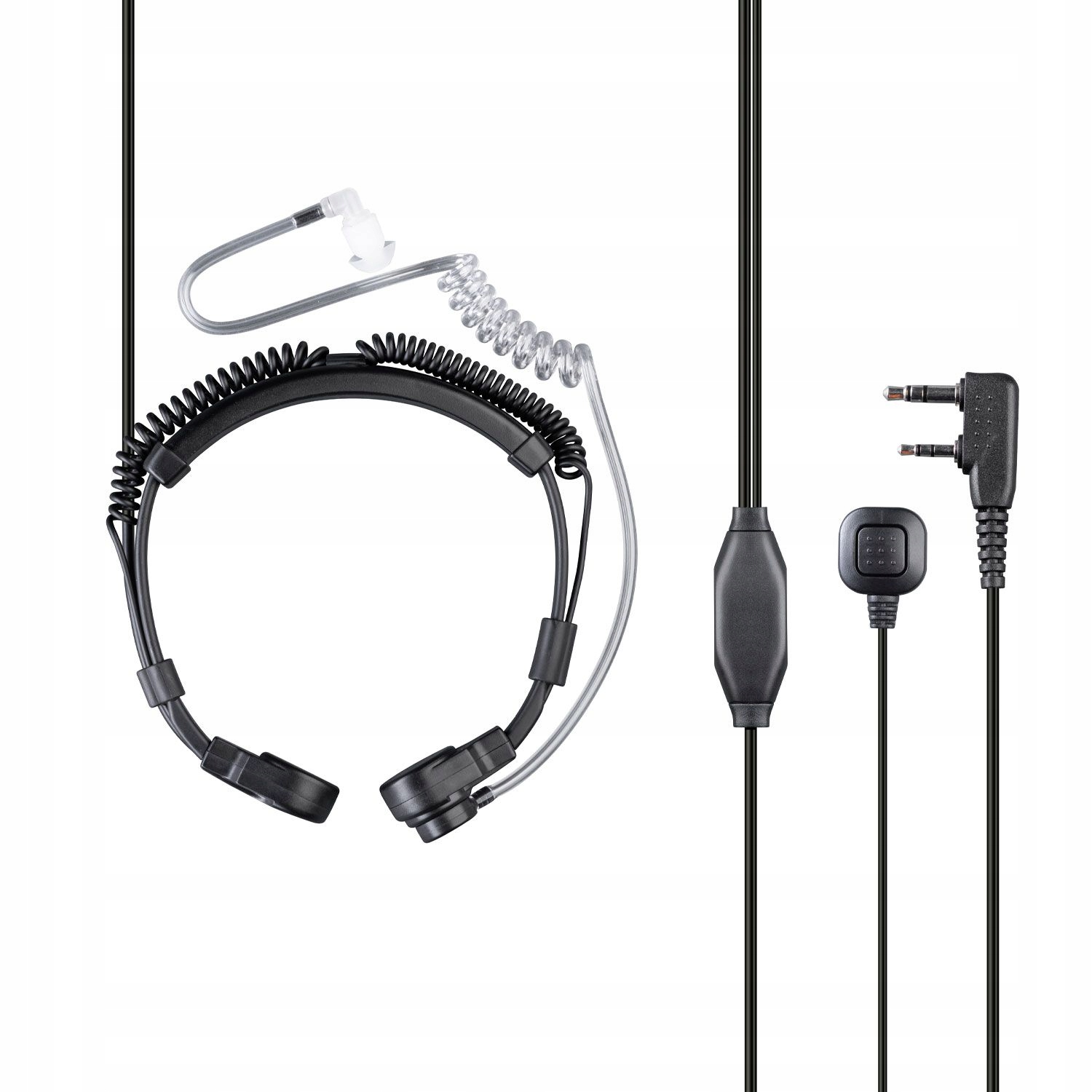 Midland MA-39-LK laryngofon taktyczny mikrofon krtaniowy 2-pin Kenwood