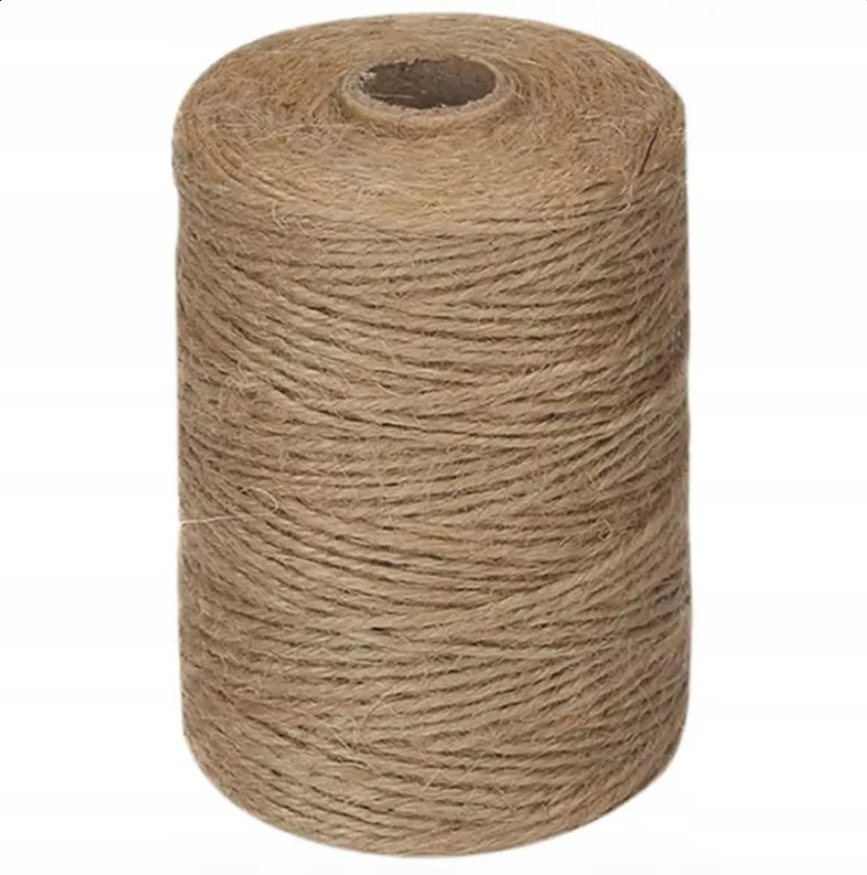 Sznurek jutowy 250g 125m brązowy sznurek linka 2mm