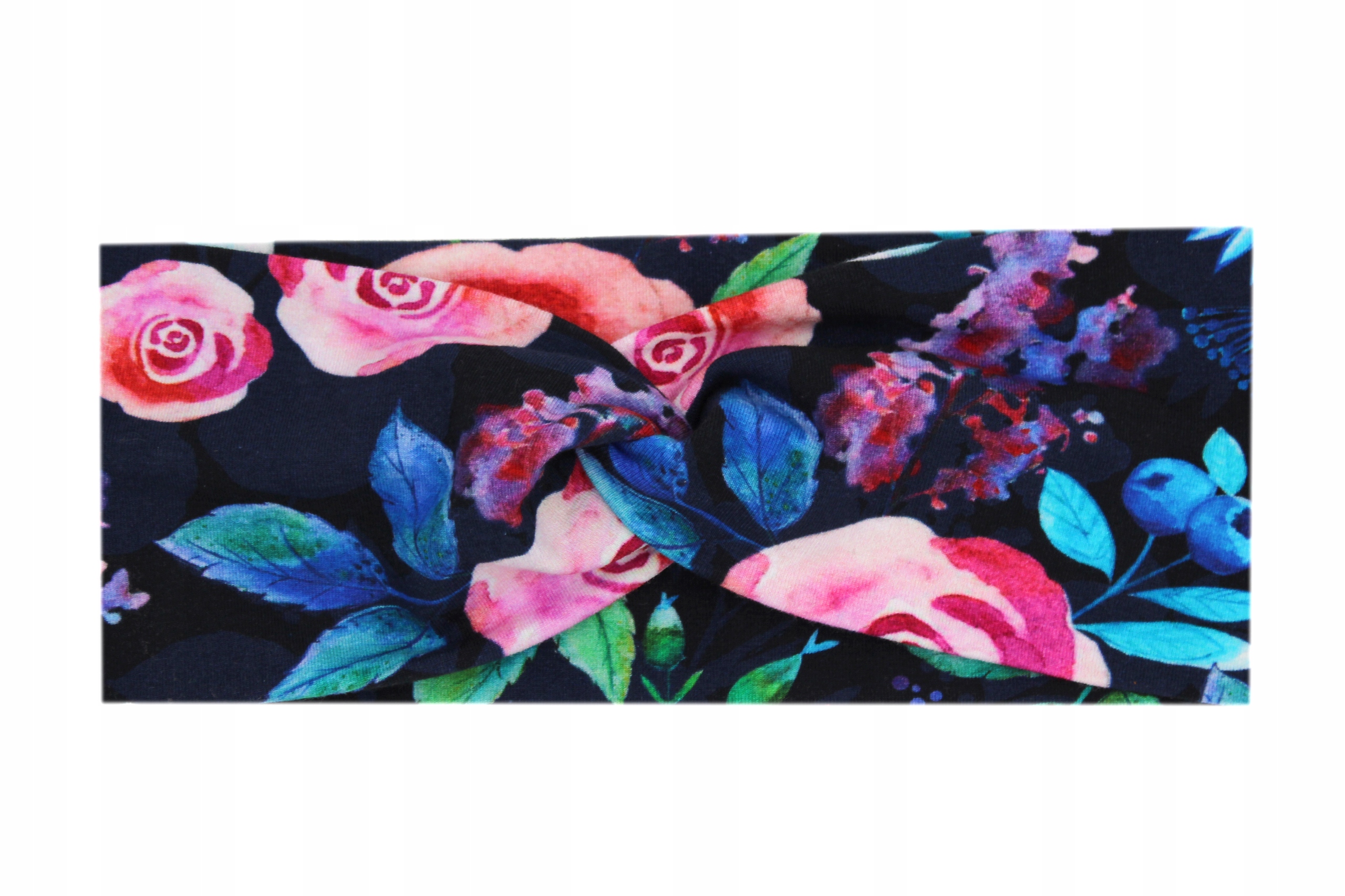 OPASKA DAMSKA NA GŁOWĘ WIOSENNA/LETNIA TURBAN DO WŁOSÓW BAWEŁNIANA OPASKA Marka Black Di