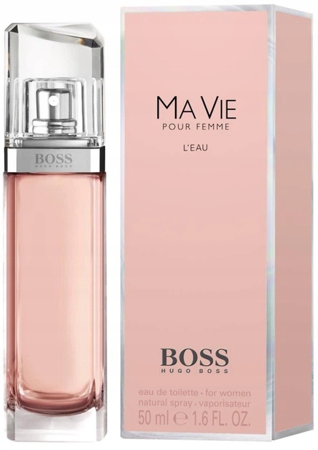 Hugo Boss Ma Vie Pour Femme L'eau 50ml Edt Woda Toaletowa Perfumy Damskie