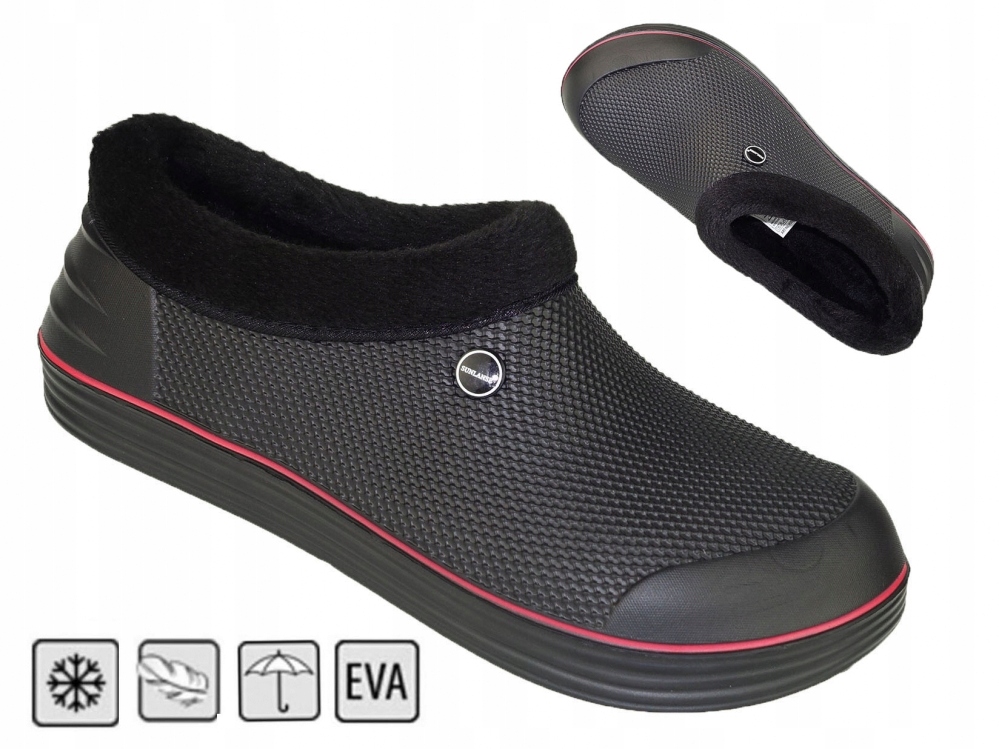 KALOSZE DAMSKIE OCIEPLANE ŚNIEGOWCE NIEPRZEMAKALNE Wysokość za kostkę