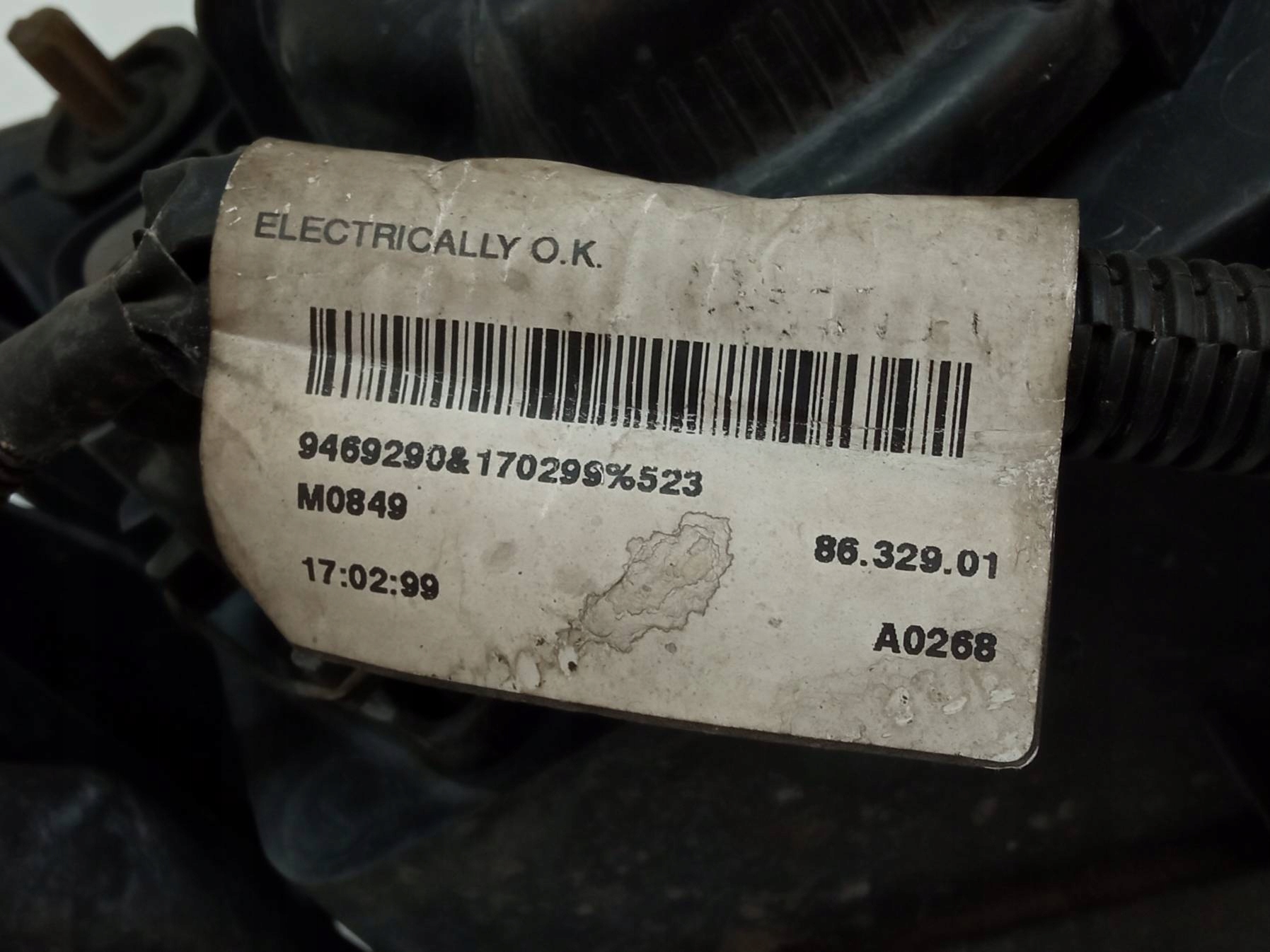 light front left EU Volvo S80 and (1998-2006)