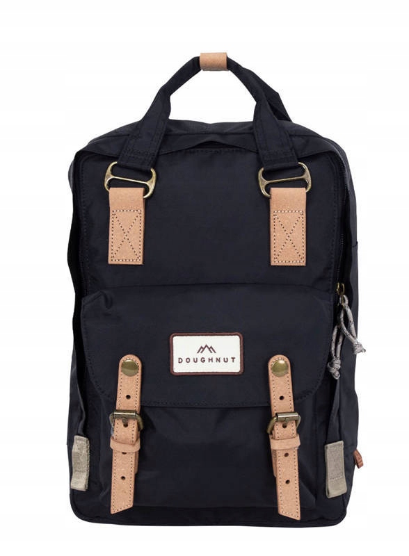 Školní batoh pro každodenní nošení Doughnut Macaroon Jungle II černý