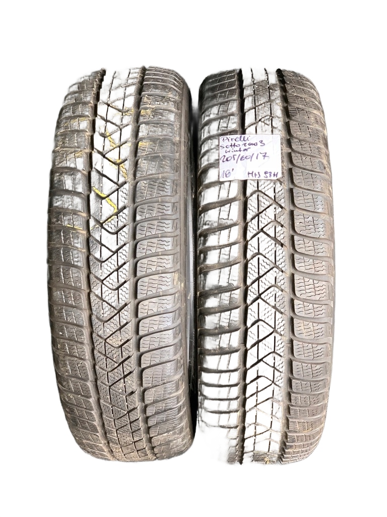 2x PIRELLI SOTTOZERO 3 205/60R17 2018 7MM