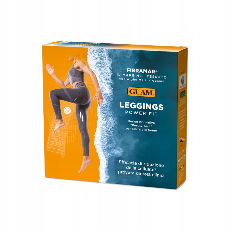 Guam modelující zeštíhlující a anticelulitidní legíny šedé L/XL