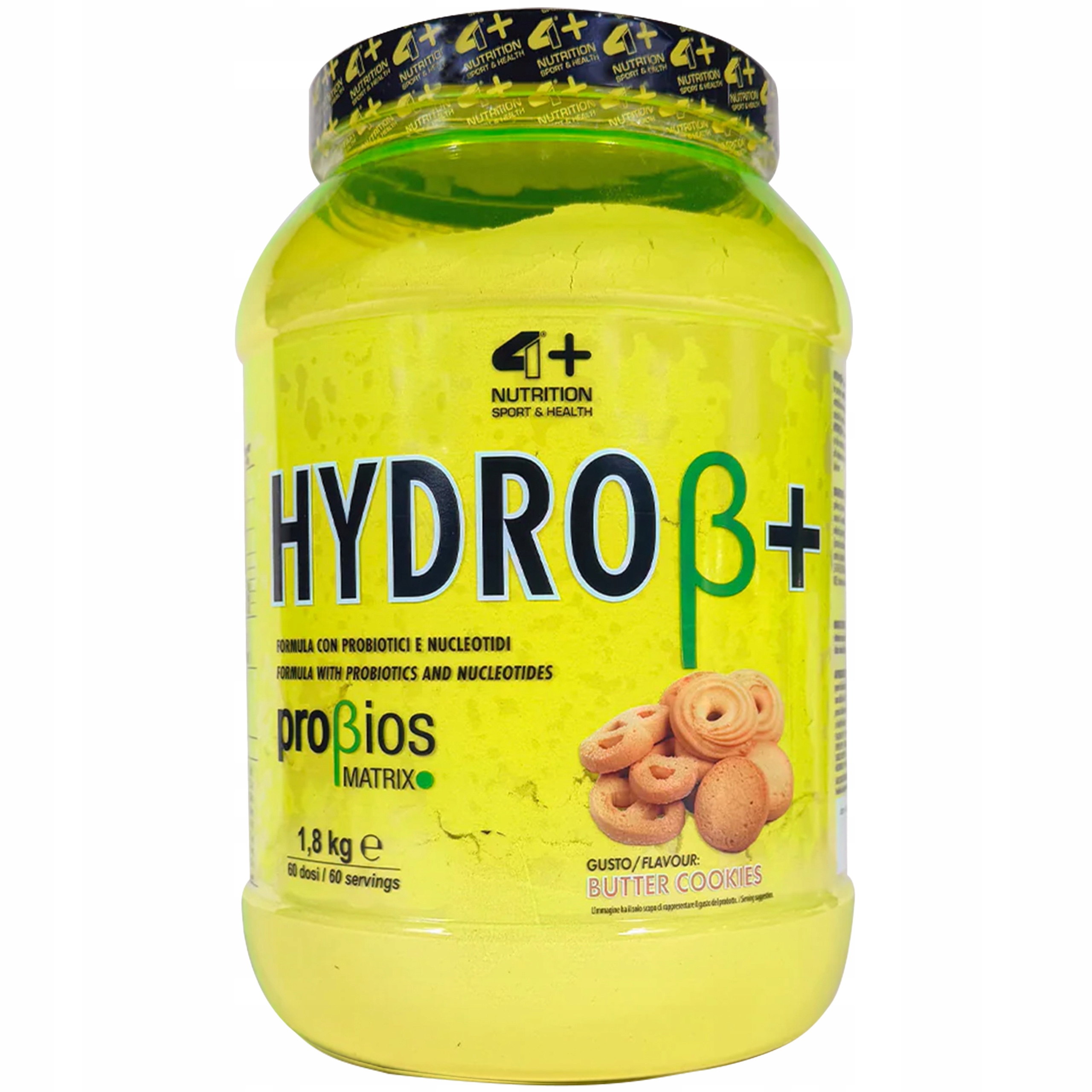 Protein Hydrolyzát Wph 1800 g 4+ Nutrition Sušenka probiotikum