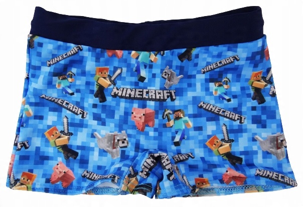 

Kąpielówki Minecraft basen bokserki wz. 3 roz. 116
