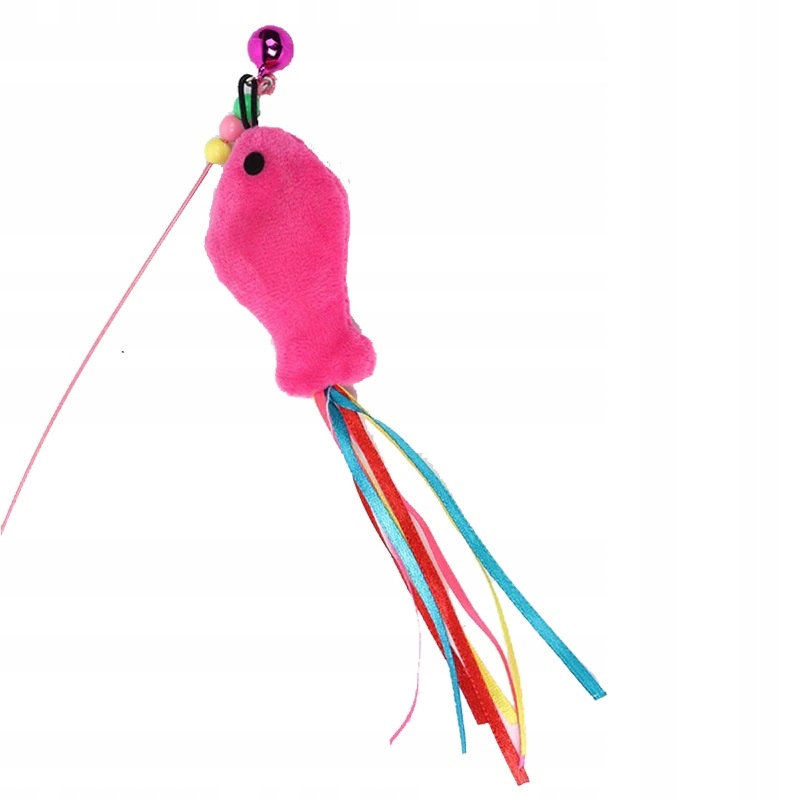 

Zabawka Dla Kota Wędka Z Myszką I Dzwonkiem