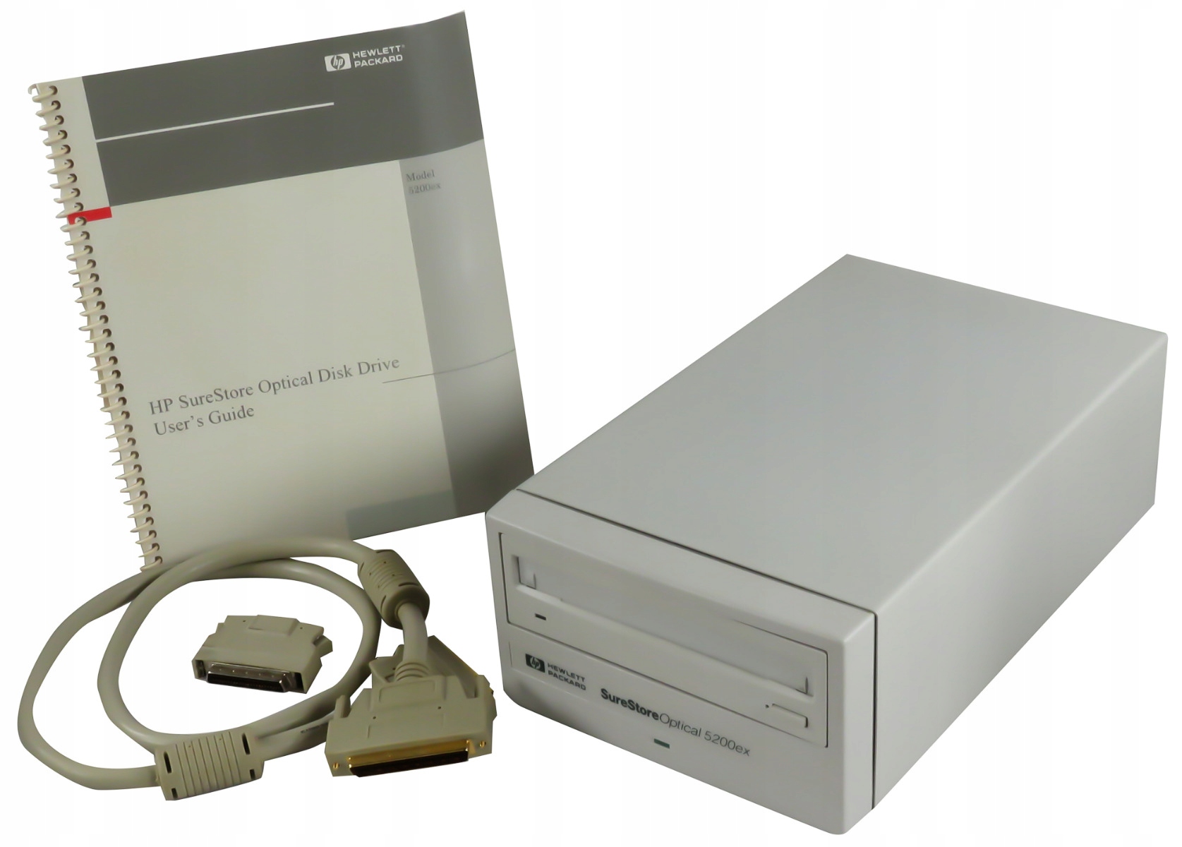 Hp C1114J Surestore Optical 5200EX Mo-drive 5.2GB Scsi Magnetooptická jednotka 5.2 Gb Scsi