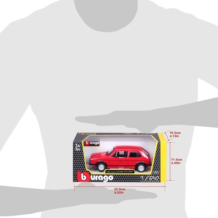 Volkswagen Golf MK1 1:24 model Bburago 18-21089 Model VW GOLF