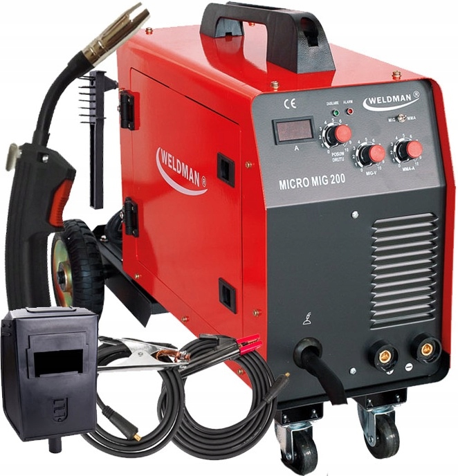 SPAWARKA MIGOMAT MICRO MIG 200 MAG MMA WELDMAN