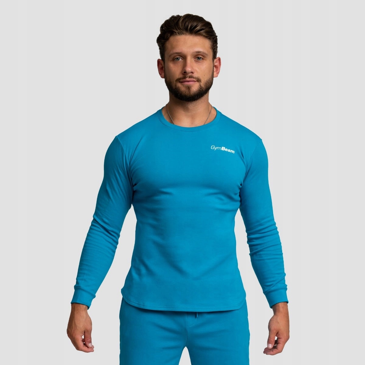 GymBeam Bluza Limitless Aquamarine XXXL