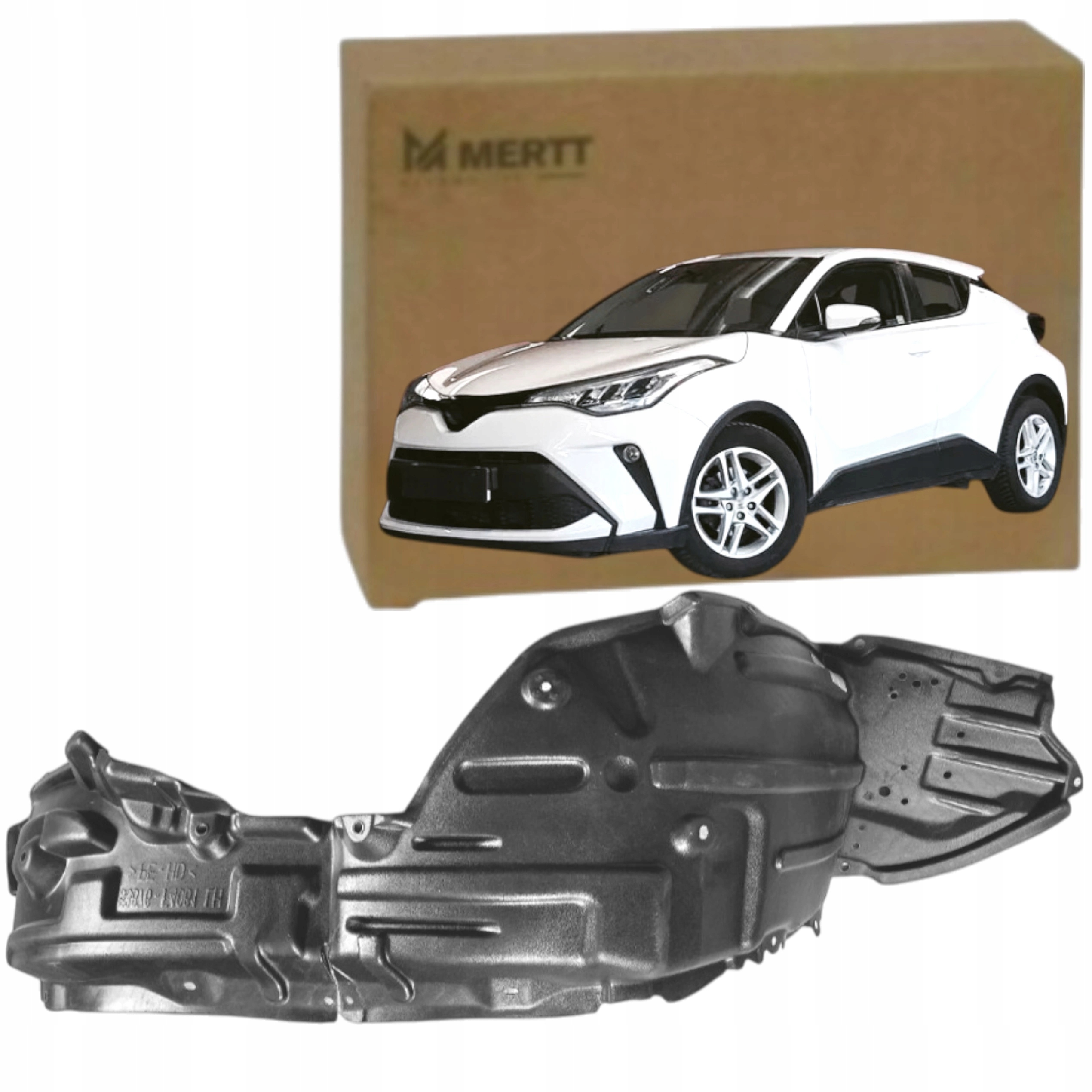 Toyota C-hr Chr 2016+ Podběh pravého blatníku, přední pravý kryt