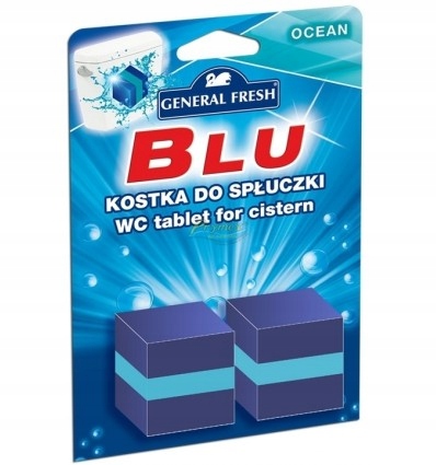 

General Fresh Blue Ocean 2szt koloryzująca kostka