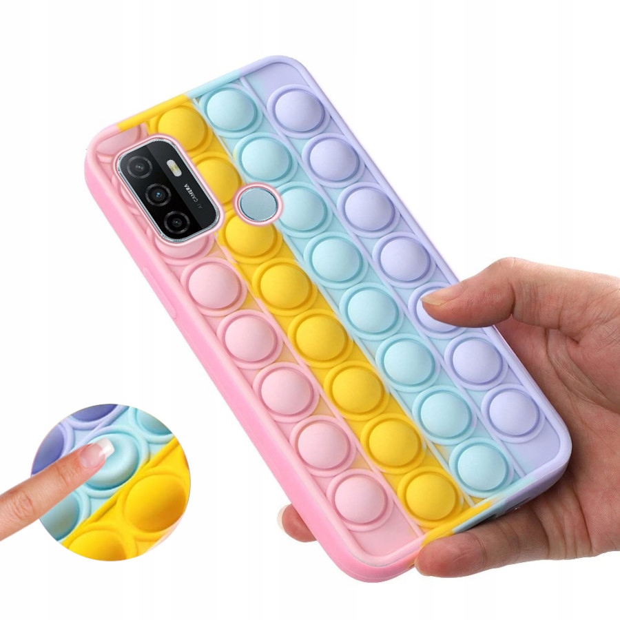 

Etui Bubble Pop It Push do Oppo A53 Szkło