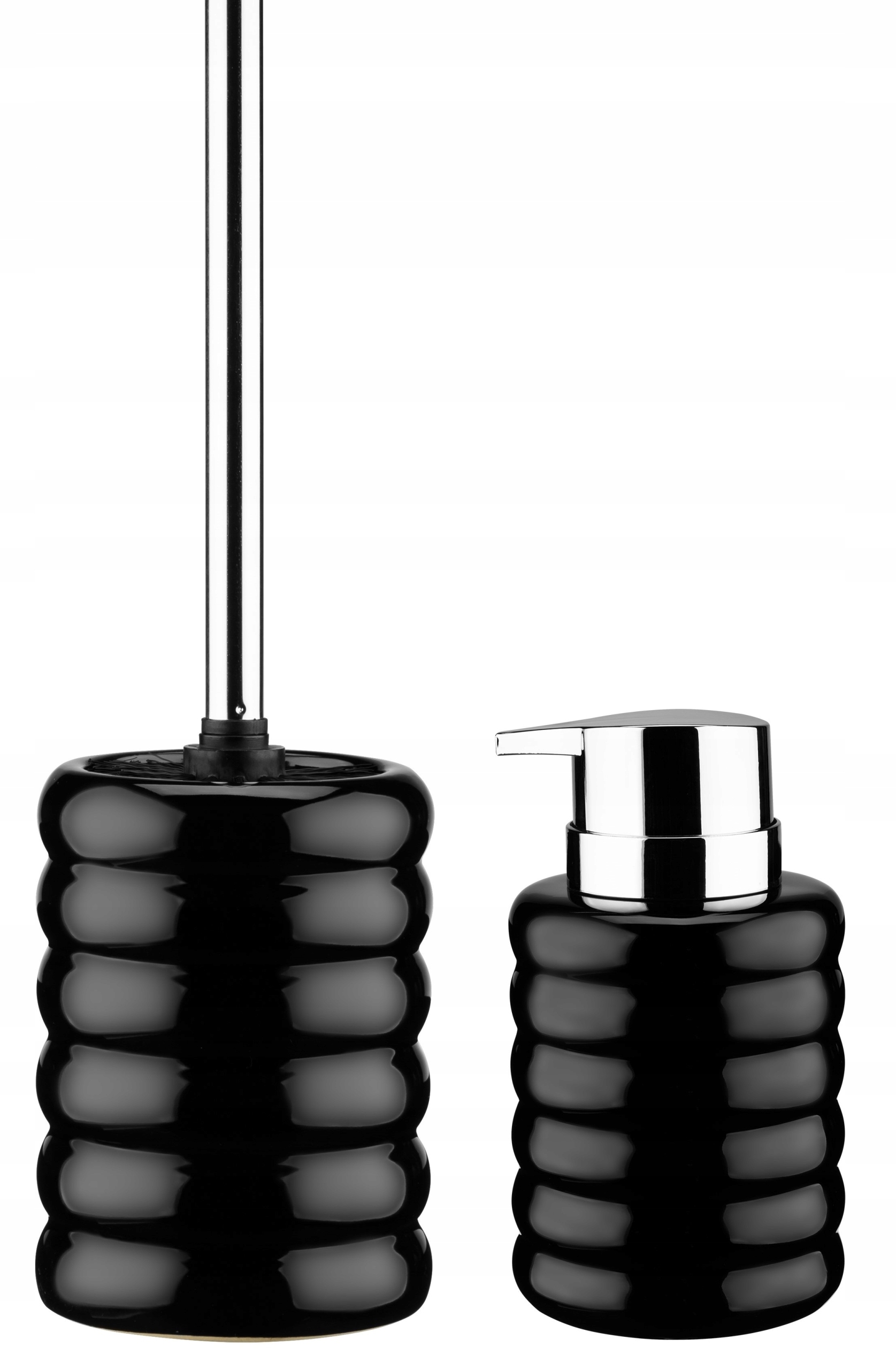 

Czarny Zestaw Łazienkowy Komplet Ceramiczny 2 El.