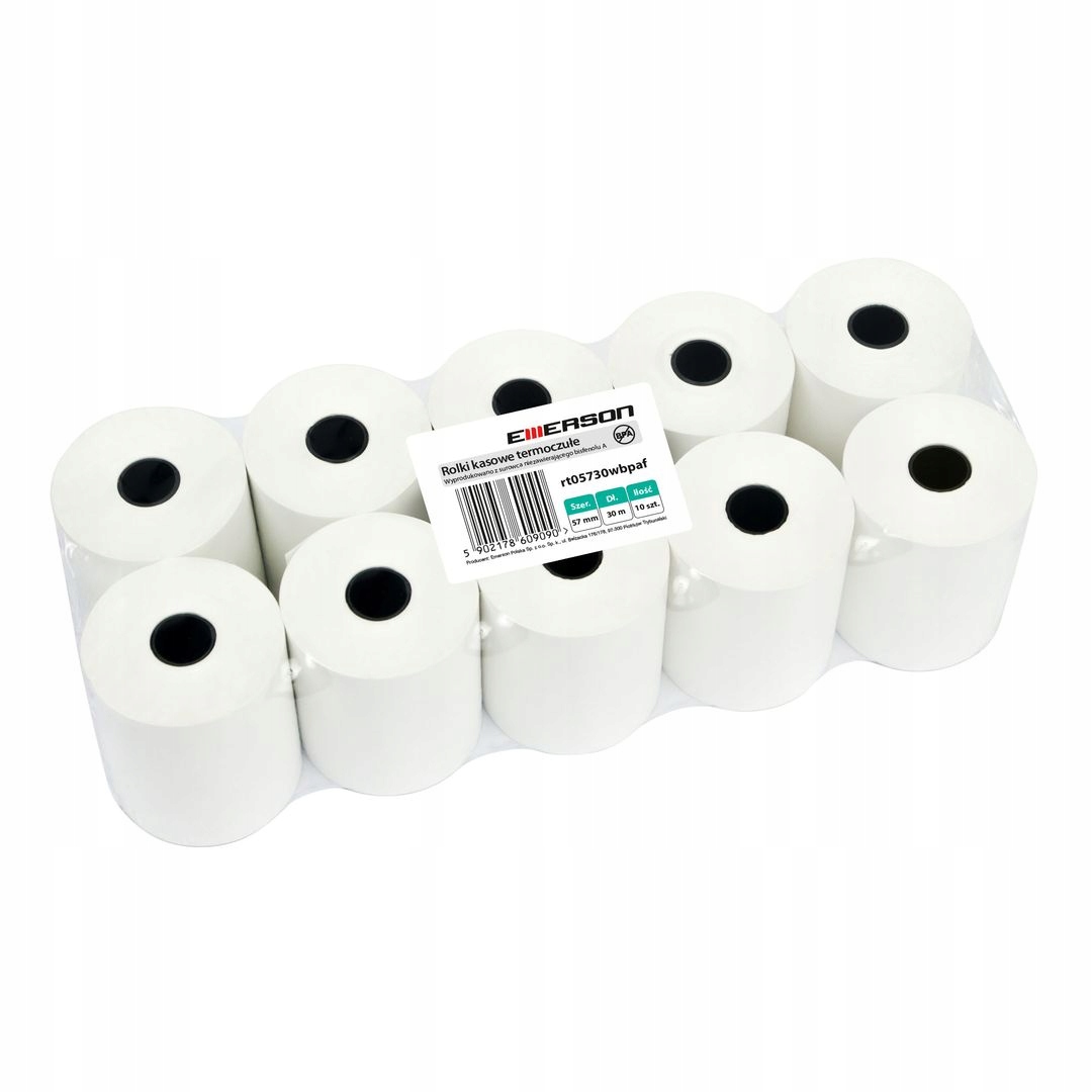 

Rolka Termiczna Emerson 57x30m 10 Sztuk
