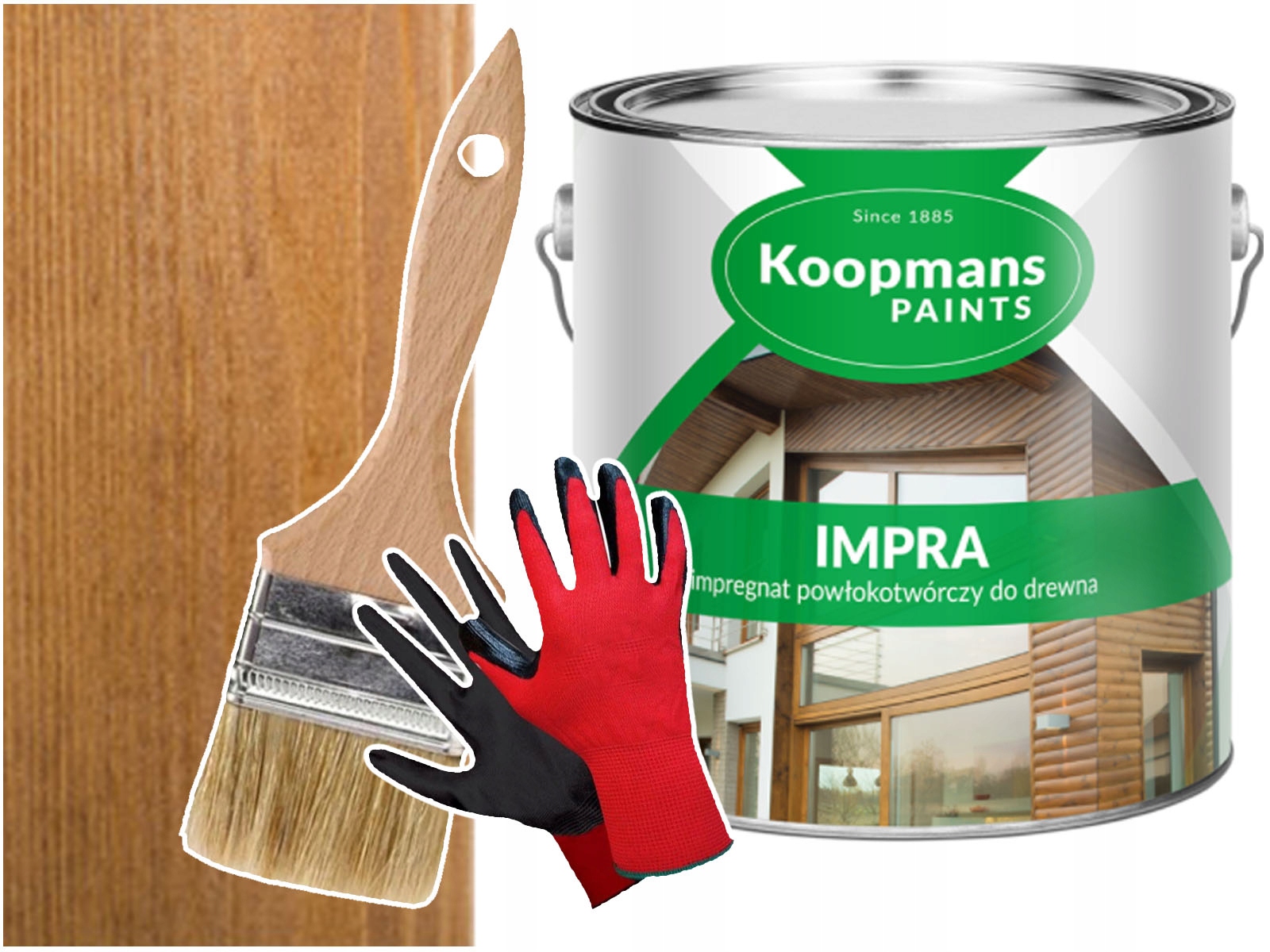 Impra Impregnát na dřevo Brazilský Ořech 5L